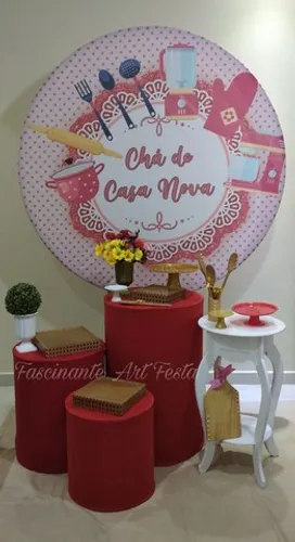 Decoração para festa CHÁ DE COZINHA / CHÁ DE CASA NOVA / CHÁ BAR