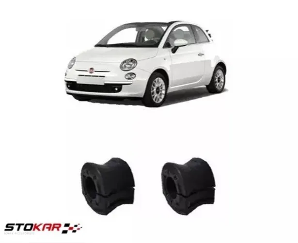 Par De Bucha Barra Estabilizadora - Fiat 500 2011 / 2017