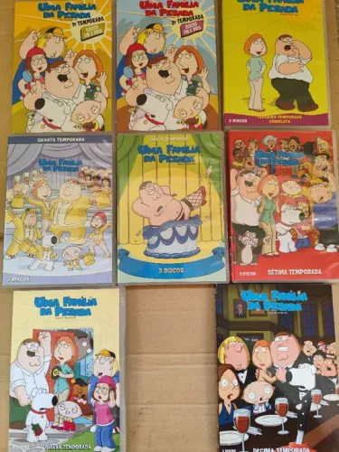 Lote DVD - Uma Família da Pesada - 1ª, 2ª, 3ª, 4ª, 5ª, 7ª, 8ª e 10ª Temporada