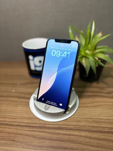 iPhone 12 128GB COR MEIA NOITE 86% Saúde (Seminovo)