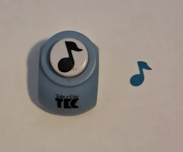 Furador Pequeno Para Scrapbook - Nota Musical
