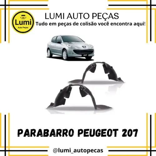 Parabarro Peugeot 207 - NOVO