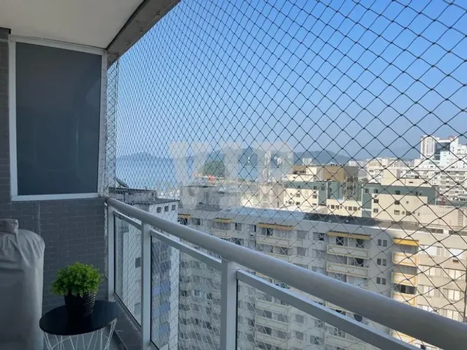 Apartamento Stúdio no Unlimited Ocean Front em Santos