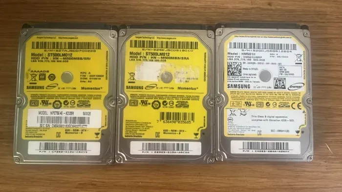 3 Hd 500GB Sata Samsung