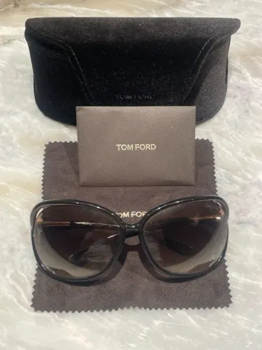 Óculos Tom Ford - Preto / Marrom- Feminino