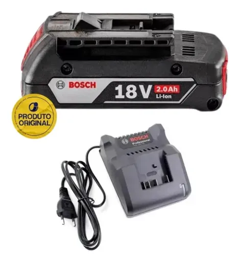 Carregador e bateria Bosch