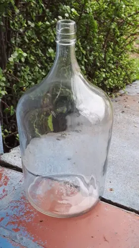 Garrafão Vidro Transparente Normal 4.6 Litros
