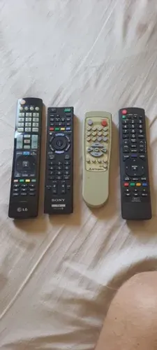 Controles de tv