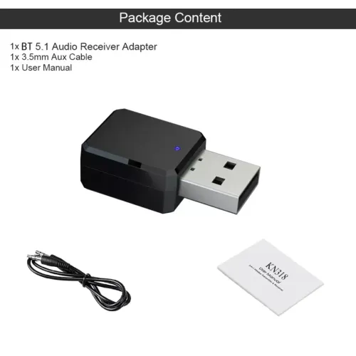 Adaptador Bluetooth p/ áudio Receptor (Novo) Não entrego