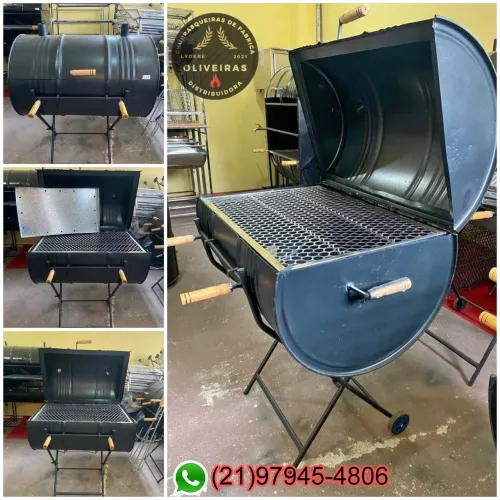Churrasqueiras De 200 litros Bafo confira: