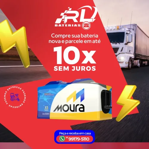 Bateria 150ah para carreta caminhão 