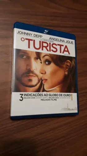 Blu-ray do filme o turista com Johnny Depp e Angelina Jolie