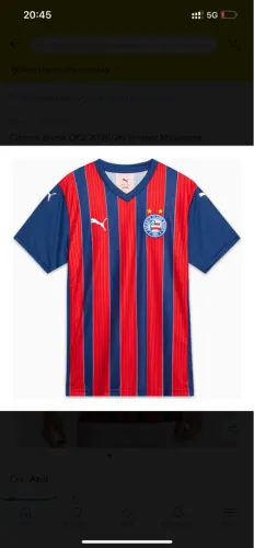 Camisa do Bahia tricolor 