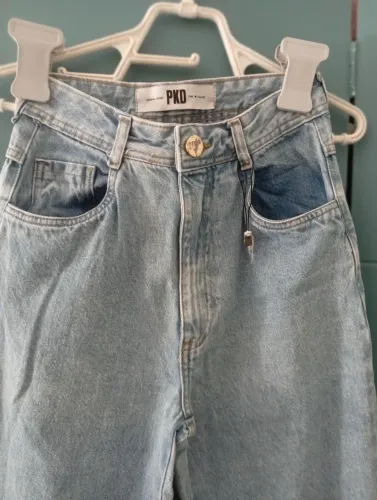Calça Jeans PKD Feminina duas peças cintura alta novas sem uso e sem etiqueta
