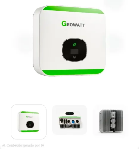 Inversor Solar Growatt On-grid 6kW MIN6000TL-X 220V 2MPPT Monitoramento Wifi