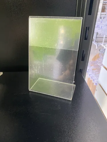 Porta Folha Acrílico 12x15 cm 