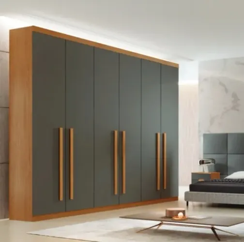 Guarda Roupa Casal 100% MDF 6 Portas 6 Gavetas (FAZEMOS ENTREGA DF E ENTORNO)