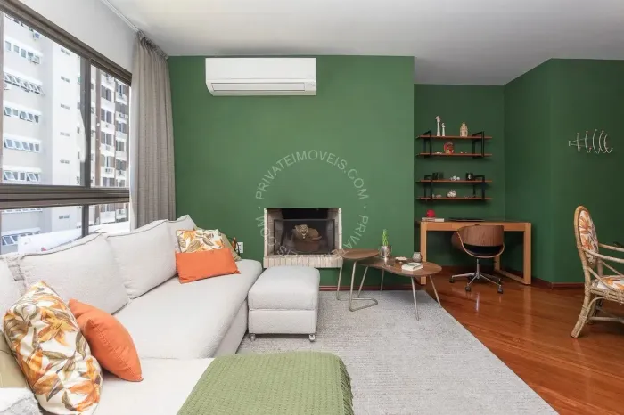 Apartamento mobiliado para alugar no Bela Vista com 2 quartos (1 suíte)