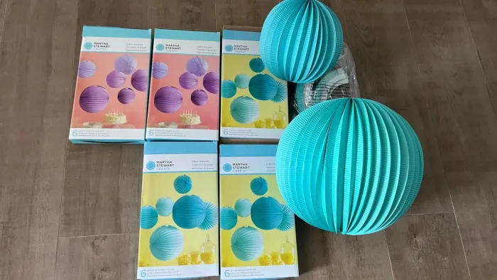 Lanternas de Papel Martha Stewart - Decoração Festiva