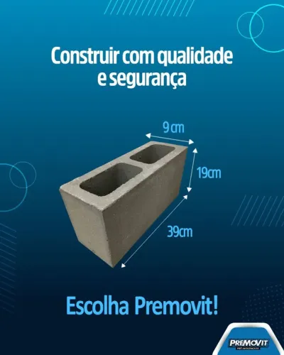 Blocos de concreto para construção