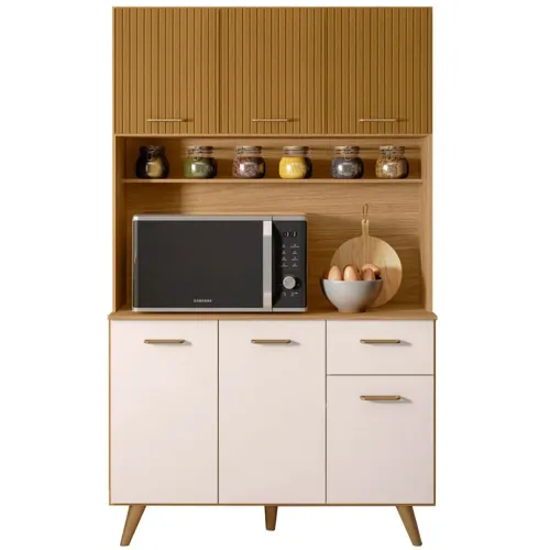 Armário de Cozinha com espaço para Micro-ondas 