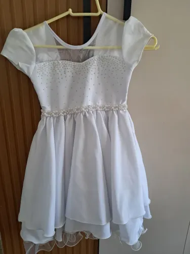 Vestido branco tamanho 6