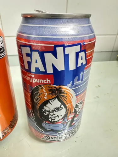 Fanta Chucky Punch - lata colecionável 