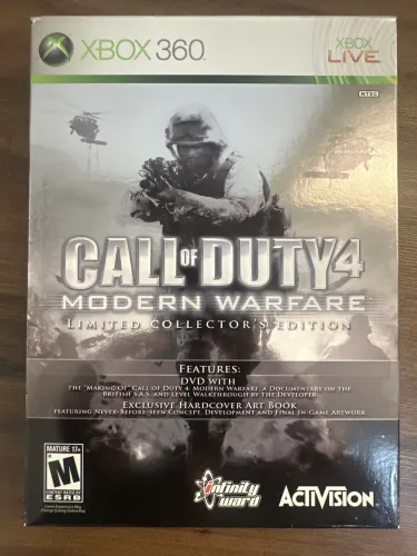 Call of duty 4 Limited Collectors Edition Xbox 360