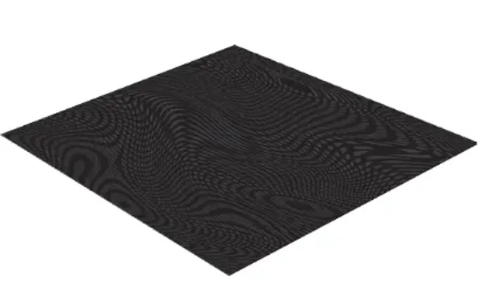 Piso Cerâmico Preto Brilhante 43x43cm Interno Borda Arredondada 4334 Ceral preço do m2