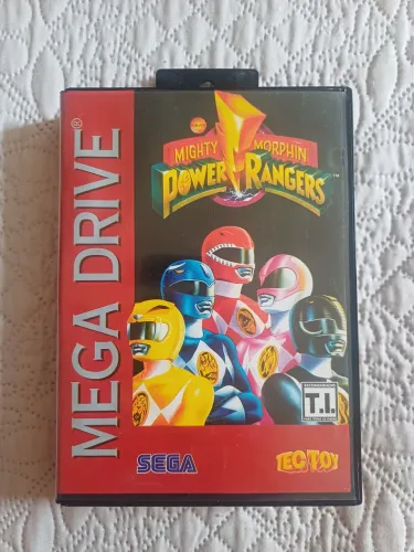Power Rangers TEC TOY Mega Drive Original 