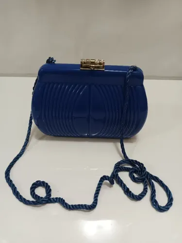 Bolsa azul vintage