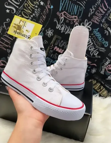 Tenis all star Branco Feminino
