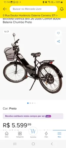 Bike eletrica BLACK FRIDAY por 24 h