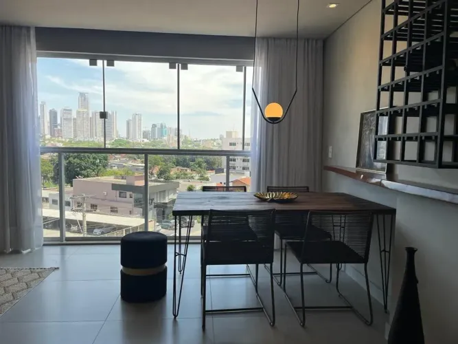 Flat á venda no Jardim Goiás/ ED.METROPOLITAN TORRE SIDNEY Flat com 1 Quarto(s) e 1 banhei