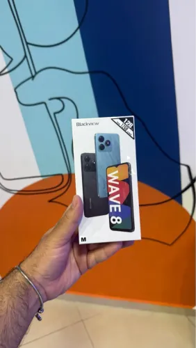 CELULAR BLACKVIEW WAVE 8 DUAL 4Gb+128Gb 13Mp / 8Mp Preto LACRADO LOJA FÍSICA 