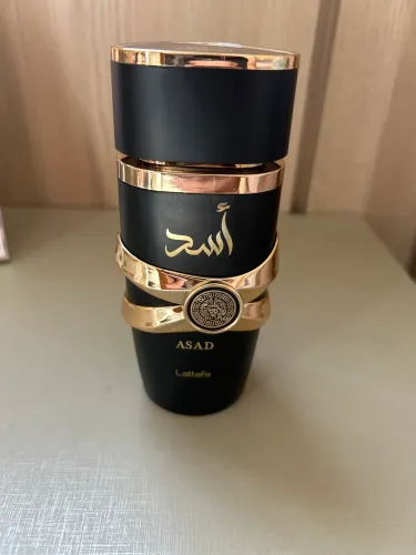 Perfume lattafa asas original, pouco usado, aproximadamente 90ml