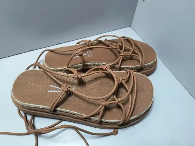 Sandalia Media Vizano Marrom T 38