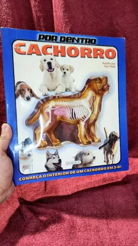 Livro Por Dentro do Cachorro - 3D