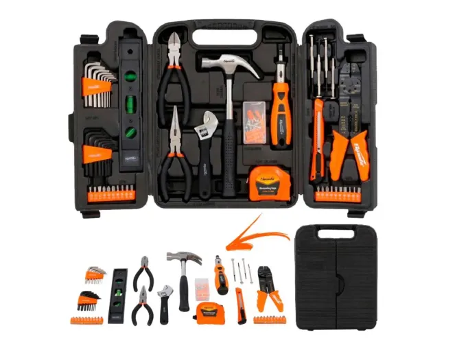  Maleta de ferramentas kit com 129 peças - NOVA