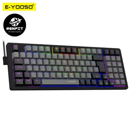 Teclado Mecanico E-yooso Z-94 Switch Red Padrão BR