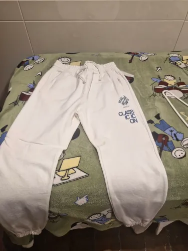 Calça de Moletom Branca CLASSIC ICON