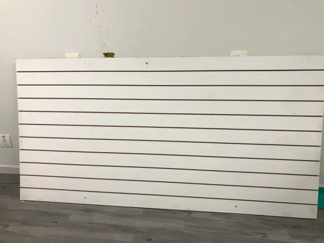Suporte para produtos de loja em madeira mdf