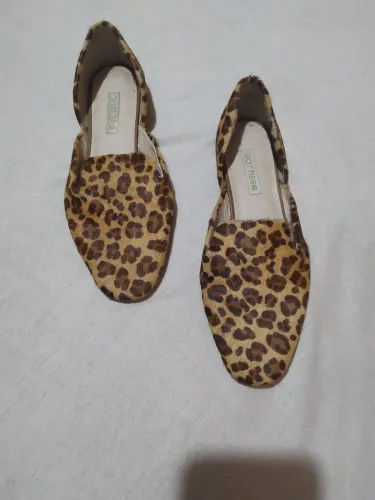Sapatilhas de Pelúcia Leopardo bottero