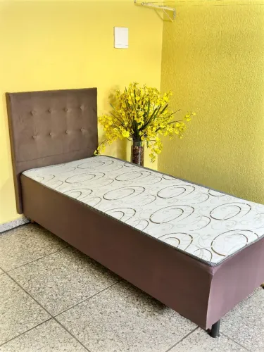 Cama Box Solteiro - Novo