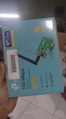 Adaptador PCI Express Wireless TP-Link TL-WN781ND 150Mbps