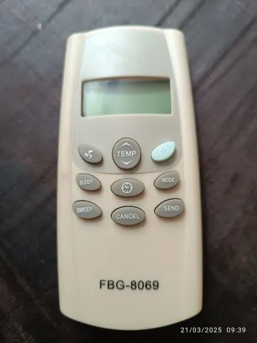 Controle Remoto Ar Condicionado FBG-8069