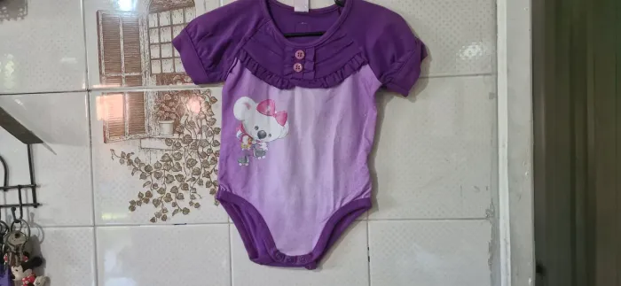 Body Lilica Ripilica tam 12 a 18 meses NOVO