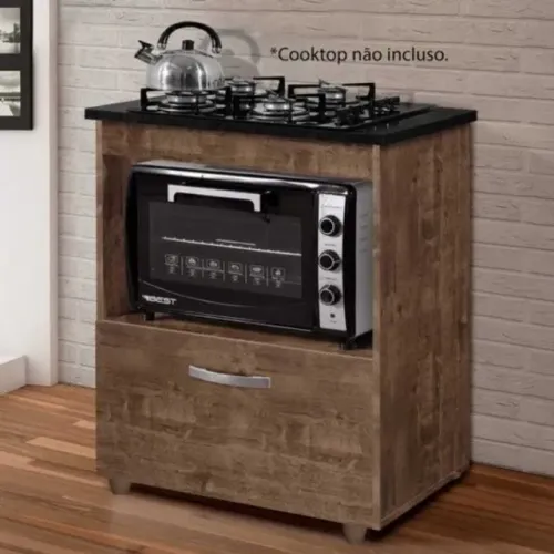 Balcão P/ Cooktop 5 Bocas DIVIDIMOS EM ATE 10X SEM JUROS