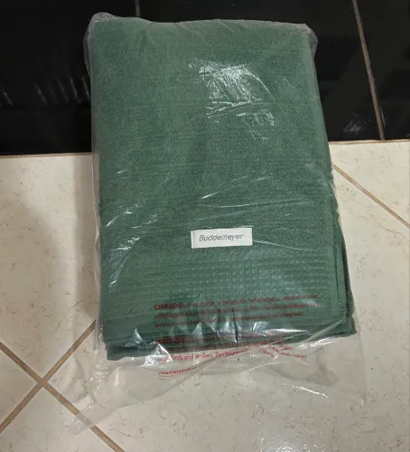 Natal - Toalhas Buddemeyer - Jogo Brisa - Novo - verde