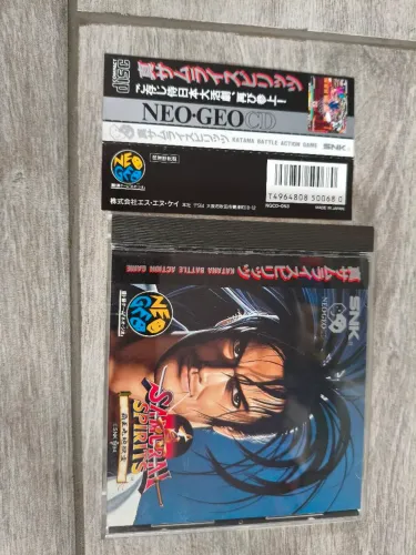 Jogo samurai Spirits neo geo cd